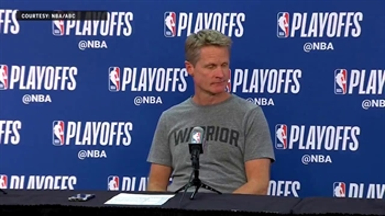 Steve Kerr Press Conference - Game 4 ' Warriors at Pelicans