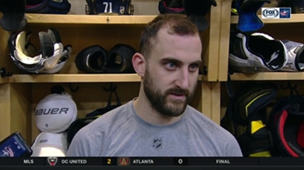 Captain Nick Foligno stresses the importance of each remaining game