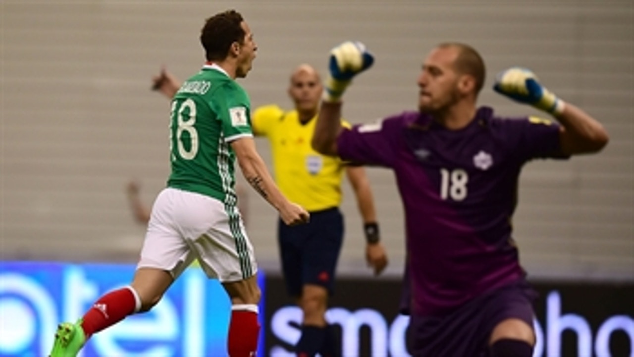 Guardado puts Mexico in front against Canada ' CONCACAF World Cup Qualifying