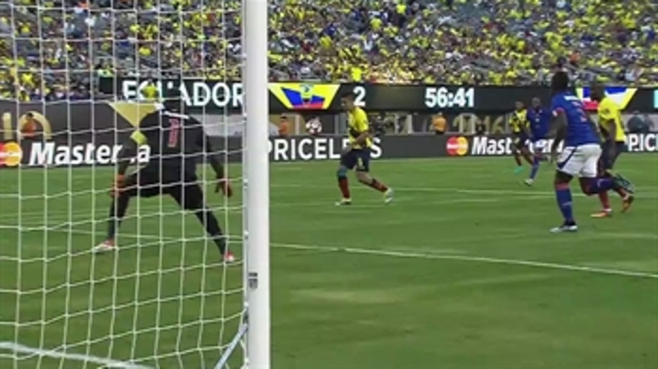Christian Noboa makes it 3-0 for Ecuador against Haiti ' 2016 Copa America Highlights
