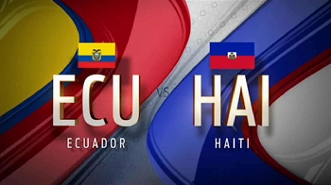 Ecuador vs. Haiti ' 2016 Copa America Highlights