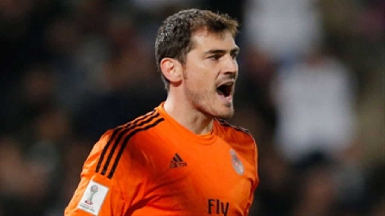Iker Casillas denies Torrado from the spot