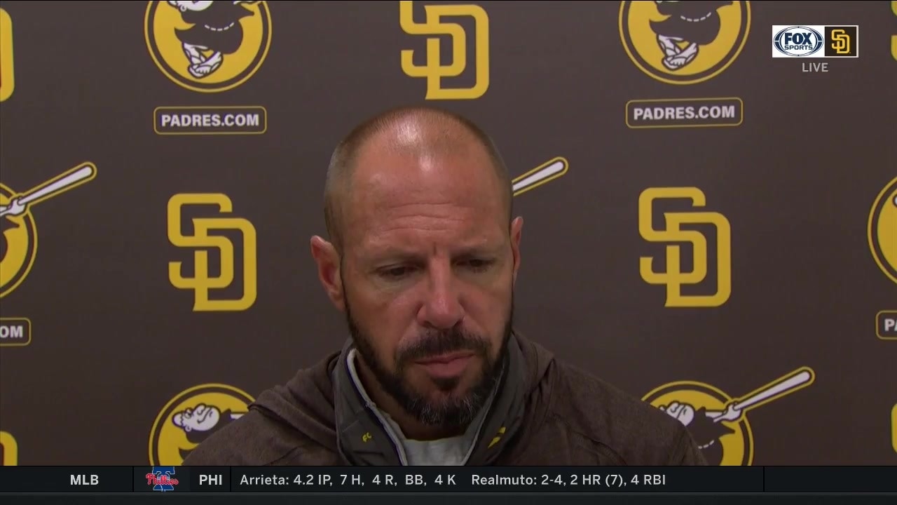 Jayce Tingler: Padres 'frustrated' after second consecutive loss to Dodgers