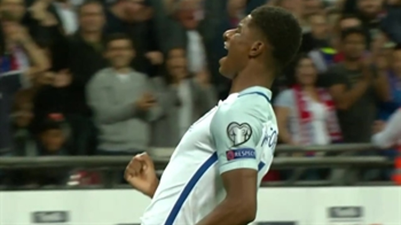 Rashford gives England the lead with great strike ' 2017 UEFA World Cup Qualifying Highlights