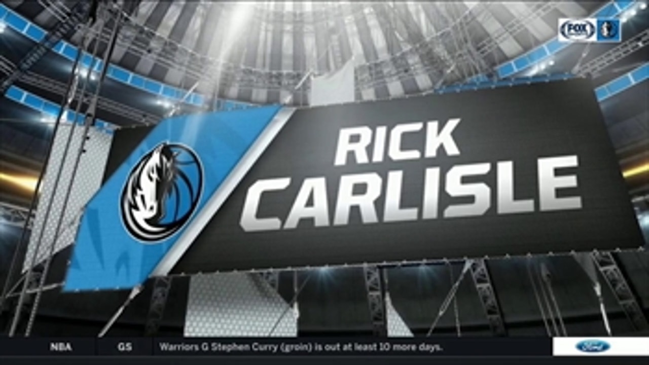 Rick Carlisle talks Matchup with Jazz, Seats for Soldiers