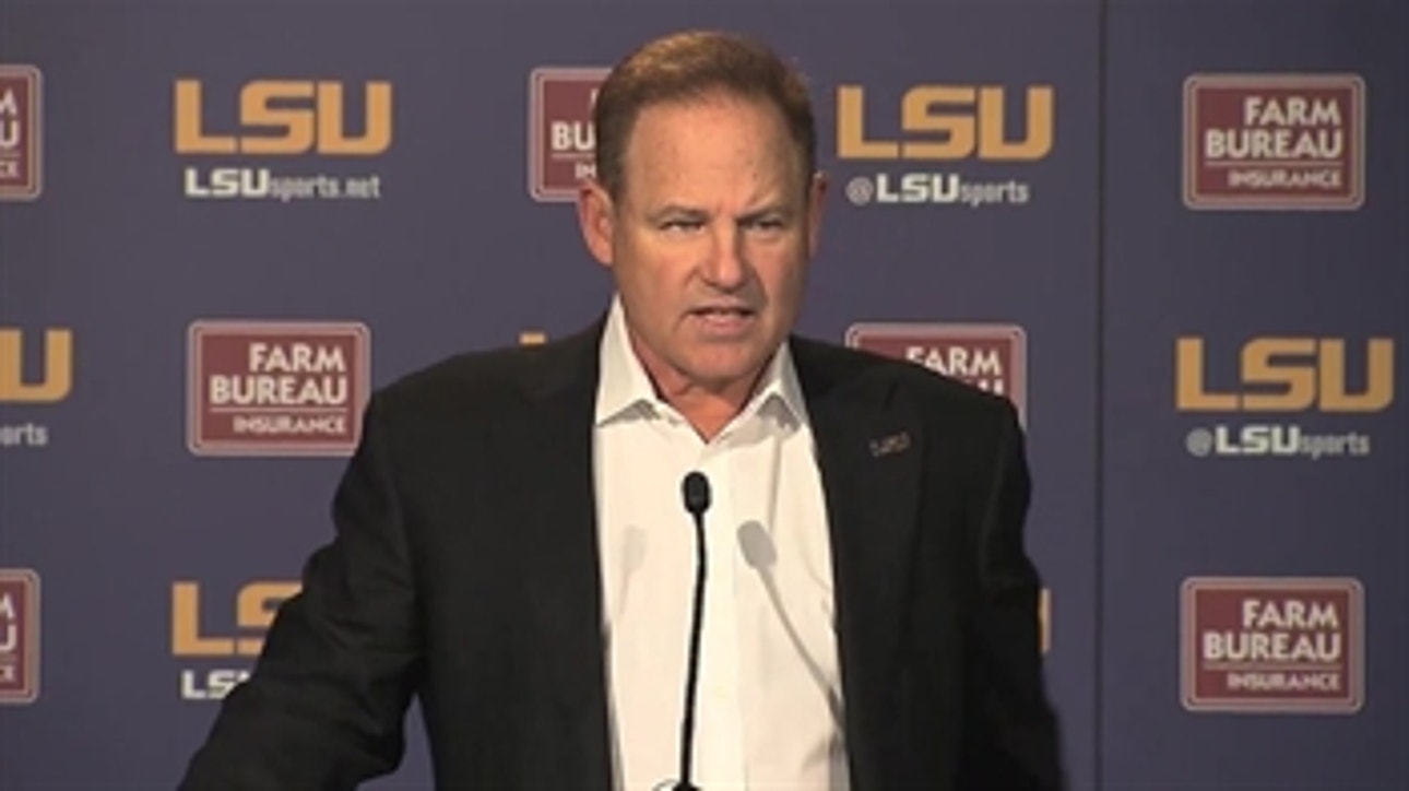 Les Miles on facing Ole Miss