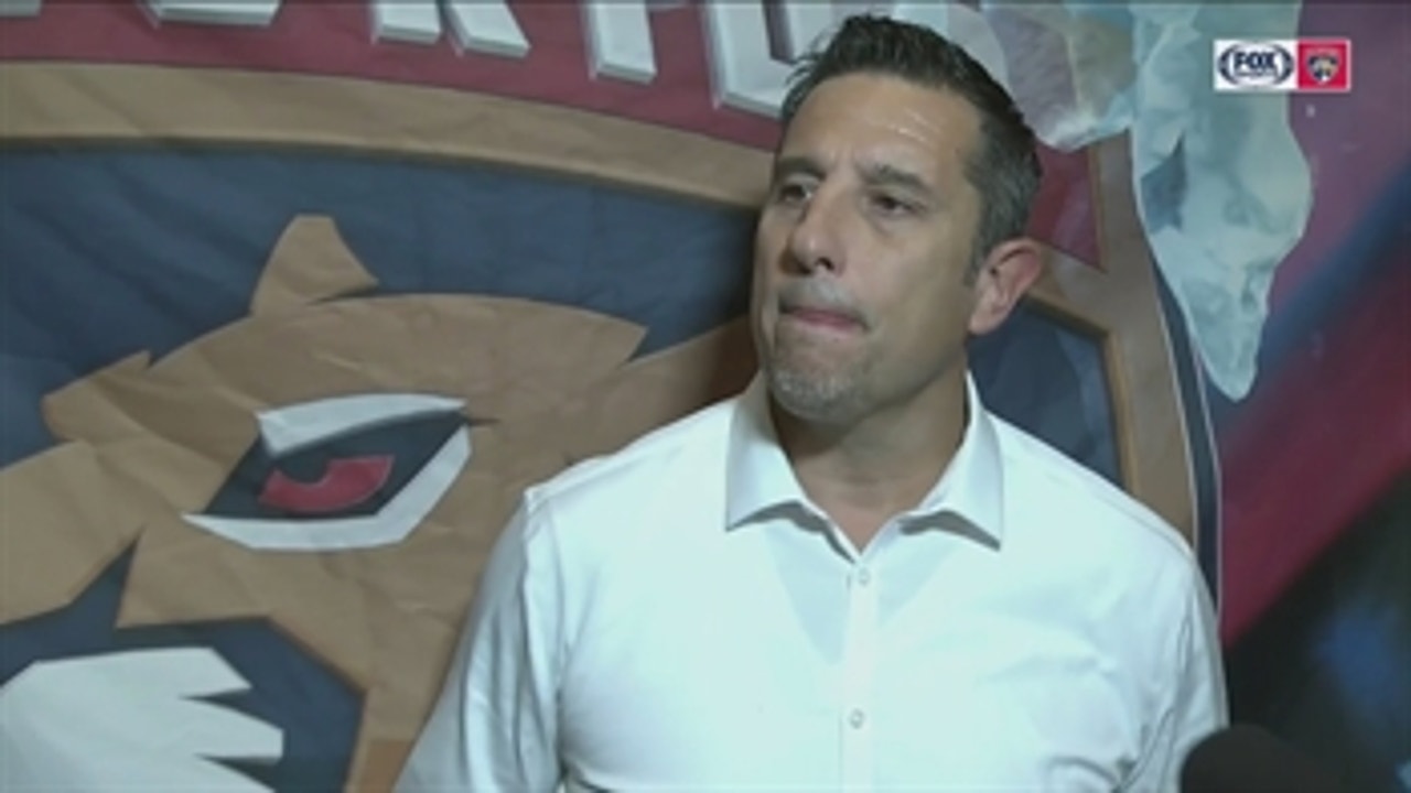 Bob Boughner feels Panthers missed opportunities in loss to Avalanche
