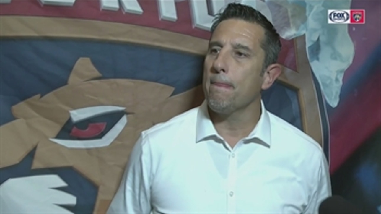 Bob Boughner feels Panthers missed opportunities in loss to Avalanche