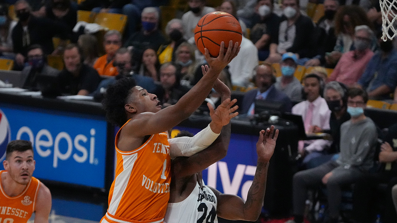 Kennedy Chandler drops 27 as Tennessee rolls vs. Colorado, 69-54
