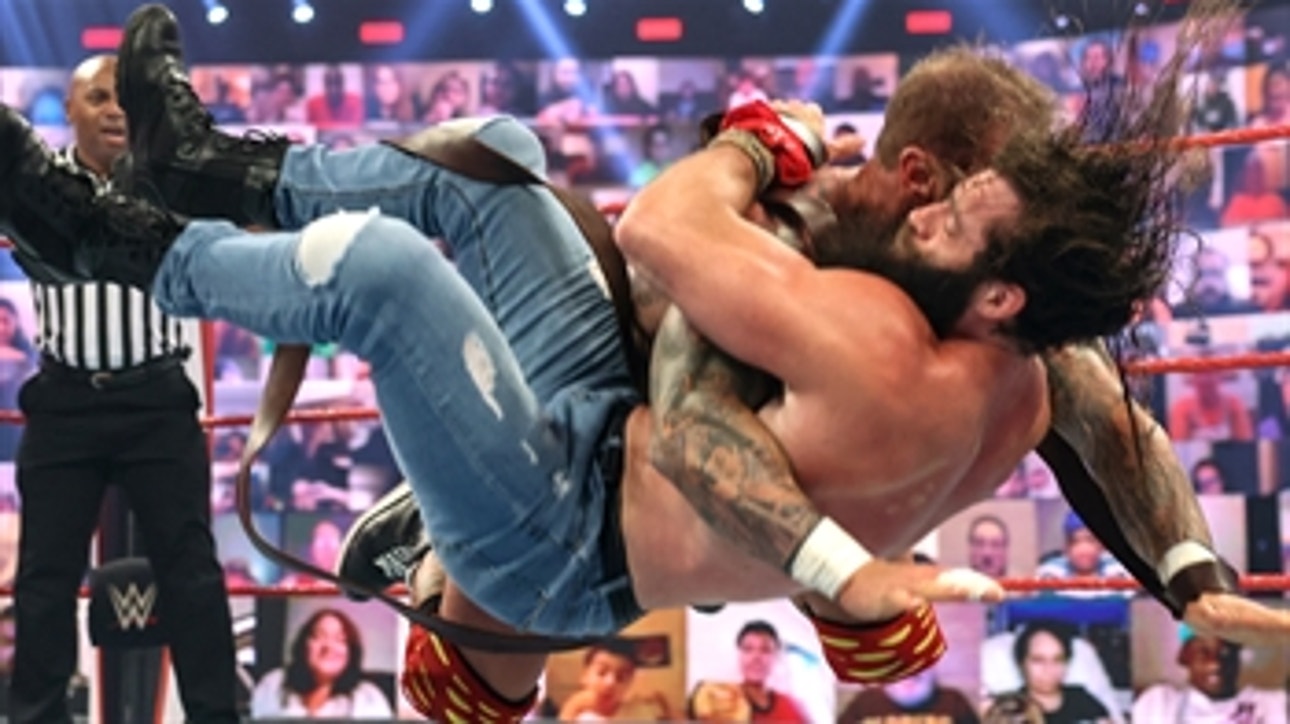 Jaxson Ryker vs. Elias - Strap Match: Raw, June 28, 2021