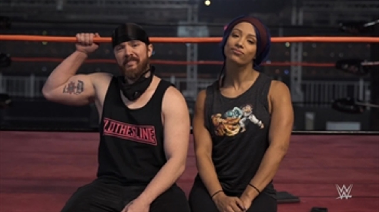 Sasha Banks gets her reps in: WWE's The Bump, March 4, 2020