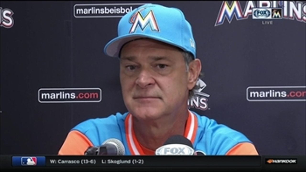 Marlins' Mattingly: 'It's not a roll, just day to day'
