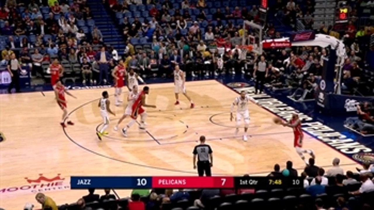WATCH: Brandon Ingram Helps Pelicans past Jazz to win in OT