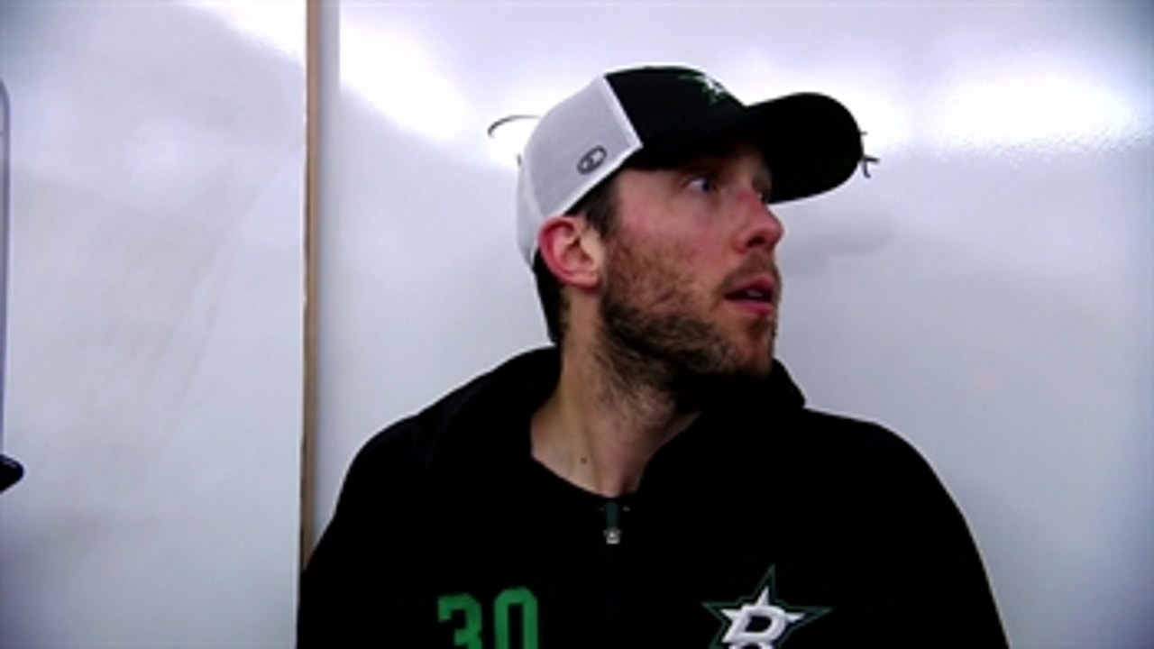 Ben Bishop on the Stars 4-1 Loss to the Sabres