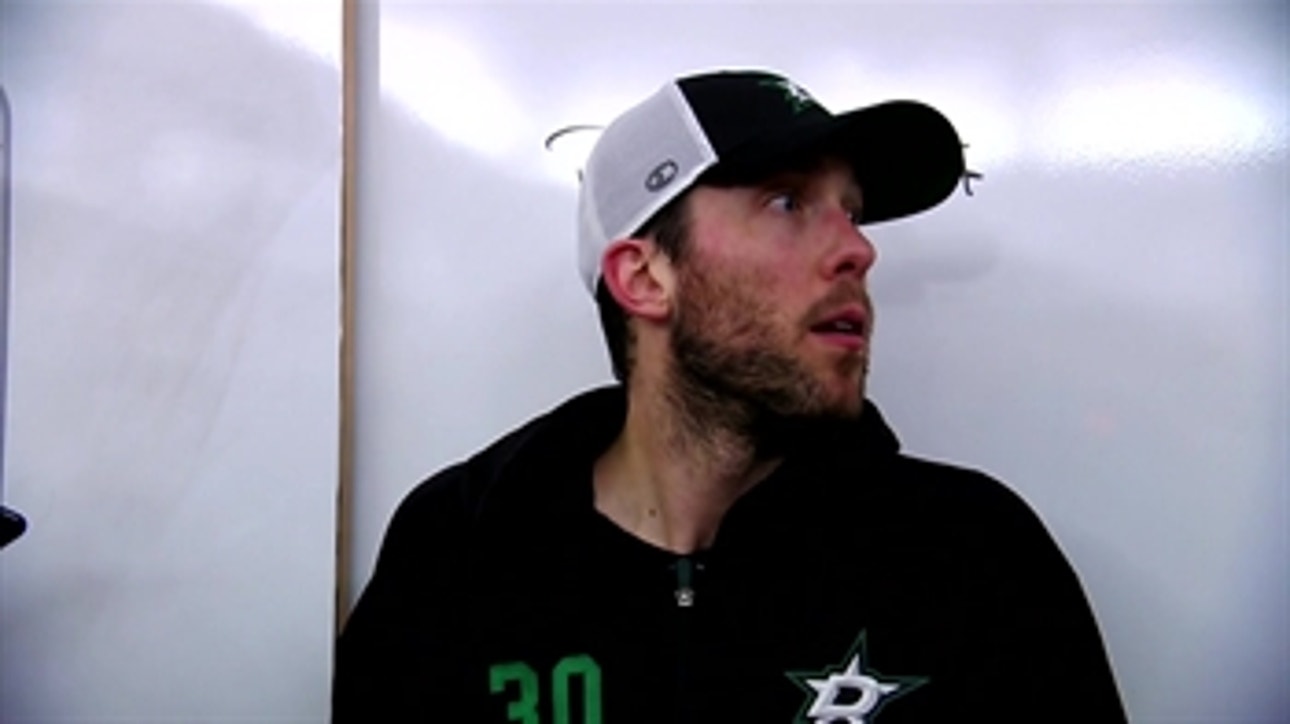 Ben Bishop on the Stars 4-1 Loss to the Sabres