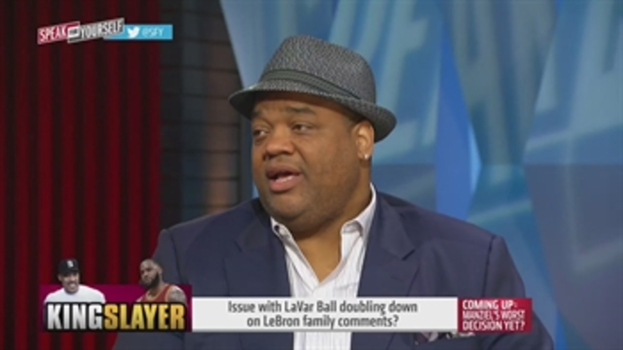LaVar Ball doubles down on LeBron James' family comments | SPEAK FOR YOURSELF