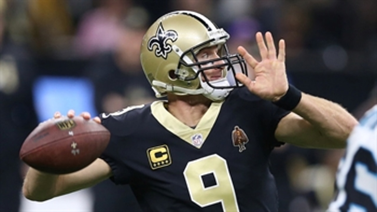 Cris Carter praises Drew Brees: 'We need to give him his due respect while he's playing'