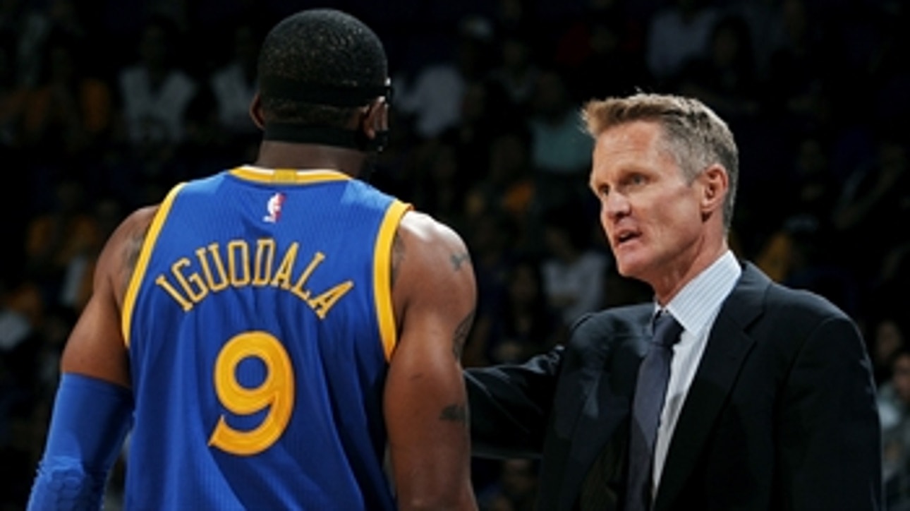 Cris Carter responds to Steve Kerr's comments that Warriors would've beaten Rockets in 5 games with Iggy