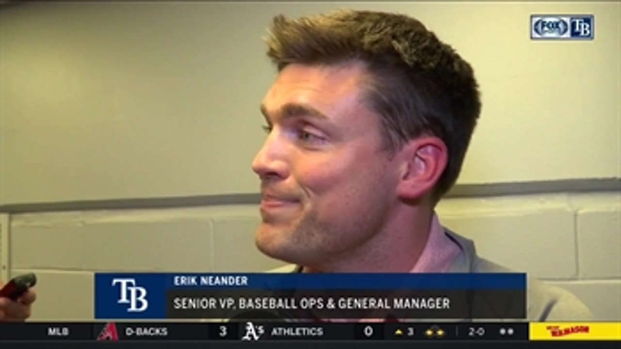Rays GM Erik Neander on trade with Mariners