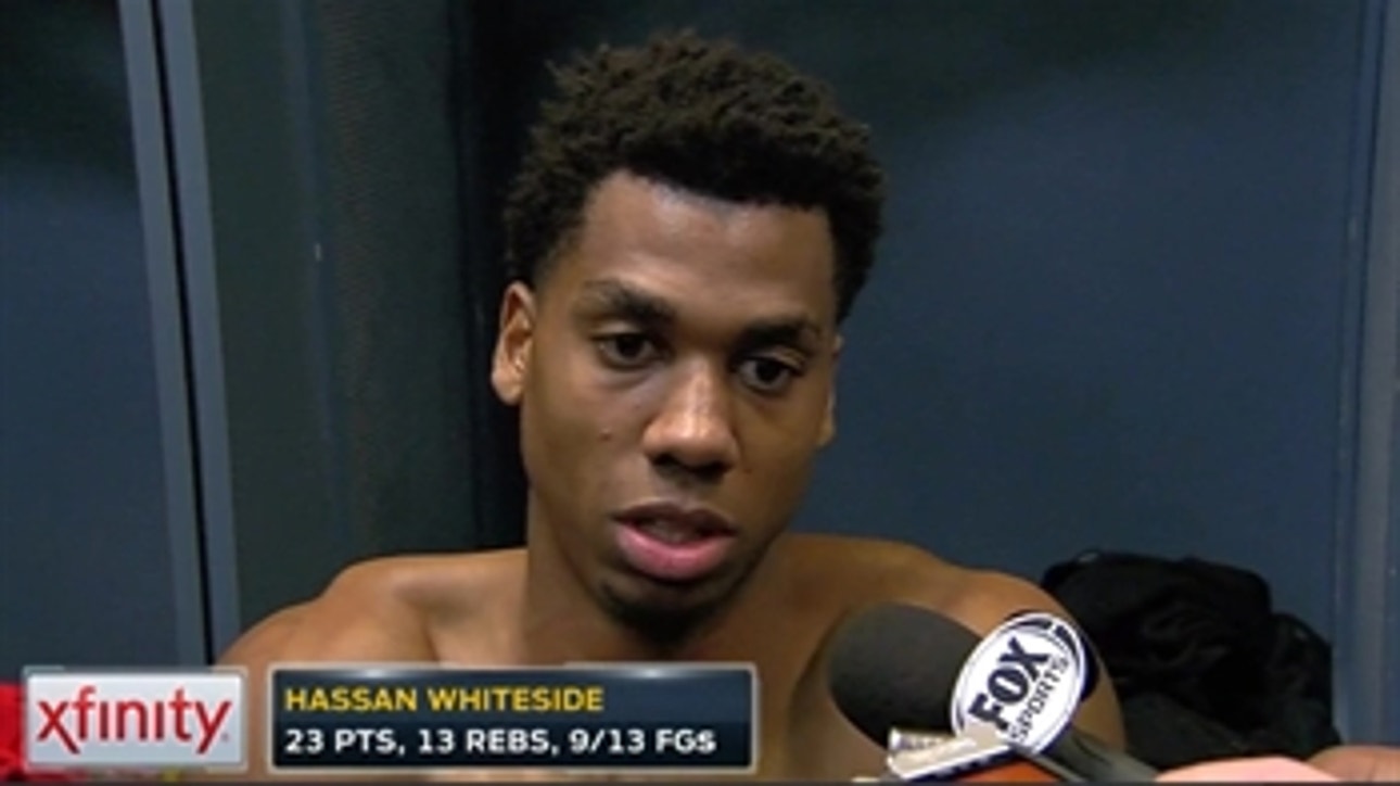 Heat's Hassan Whiteside limited in second half