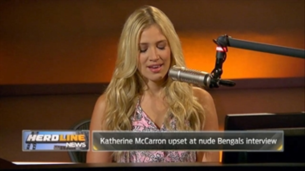 Kristine Leahy: Some players flash female reporters in the locker room - 'The Herd'