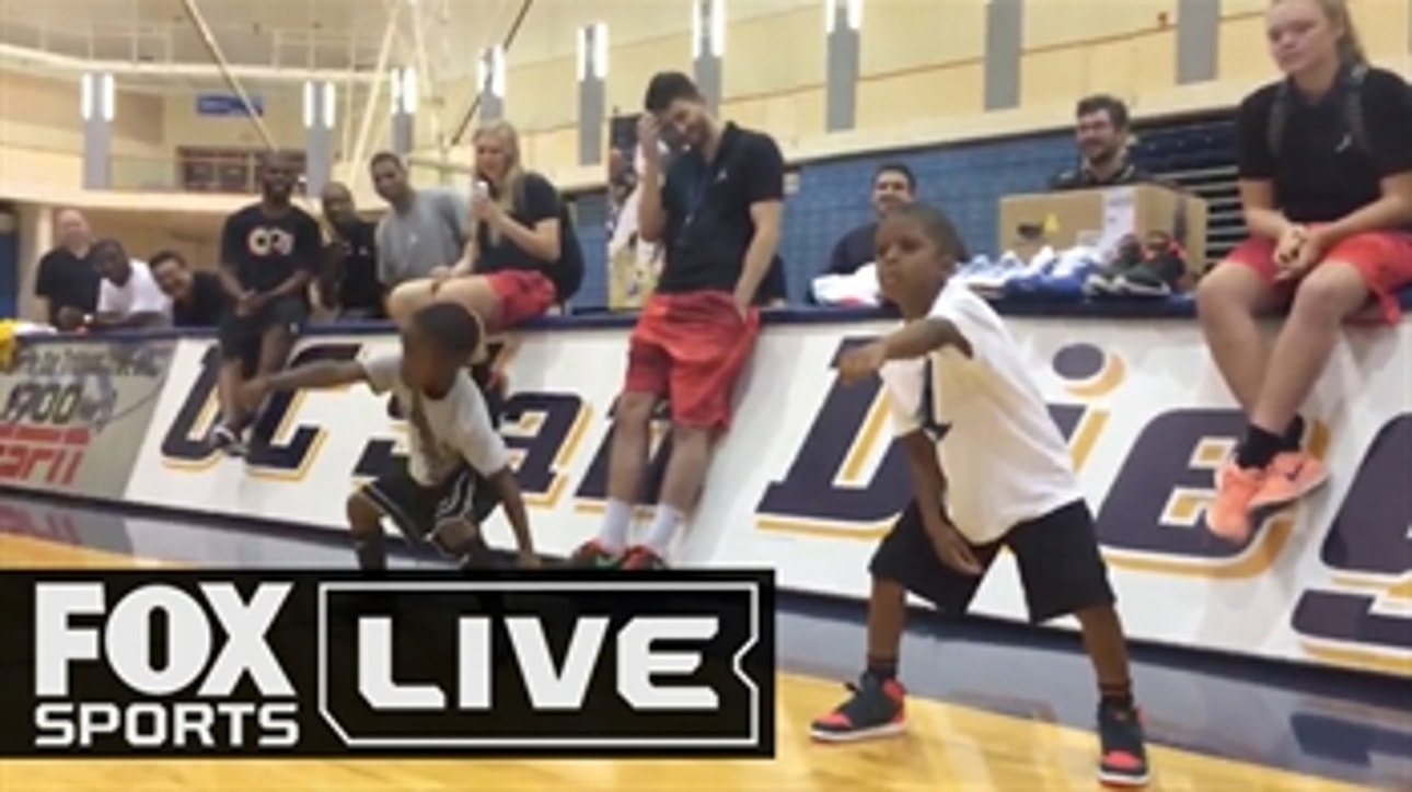Chris Paul's Son Busts Out the 'Nae Nae' Dance at Camp