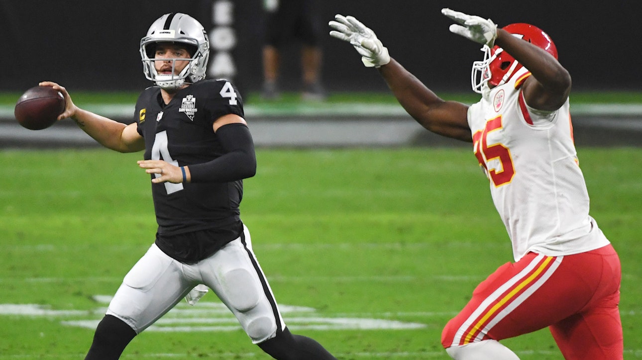Colin Cowherd: 'The Raiders are officially back. Carr & Gruden are in complete & utter harmony.' ' THE HERD