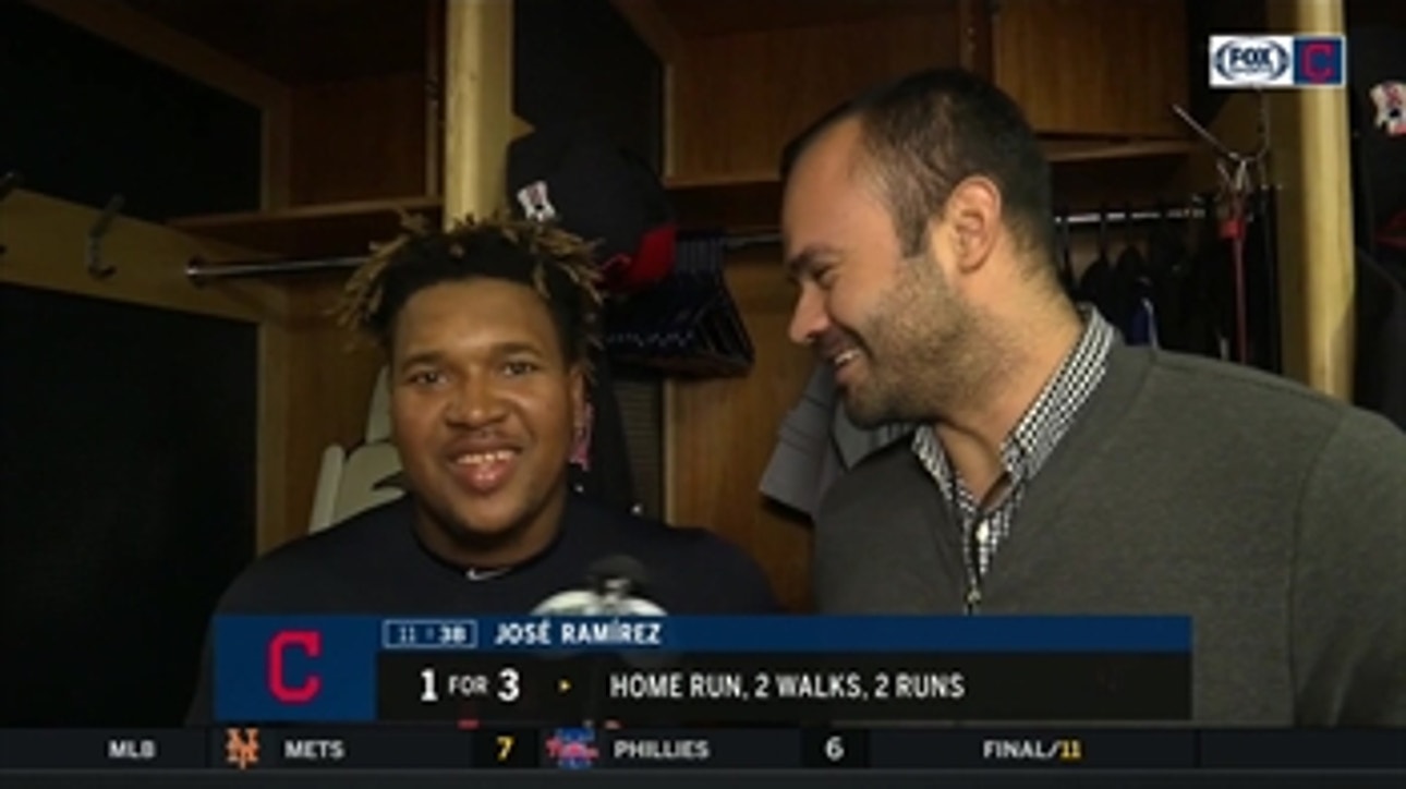 Jose Ramirez describes his unique brotherly bond with Edwin Encarnacion