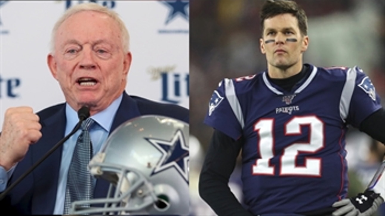 Marcellus Wiley: Jerry Jones 'does not want 43-year old Tom Brady'