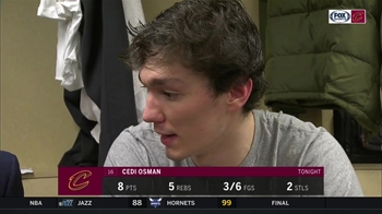 Cedi Osman's confidence in the Cavs is sky high despite the rough road trip