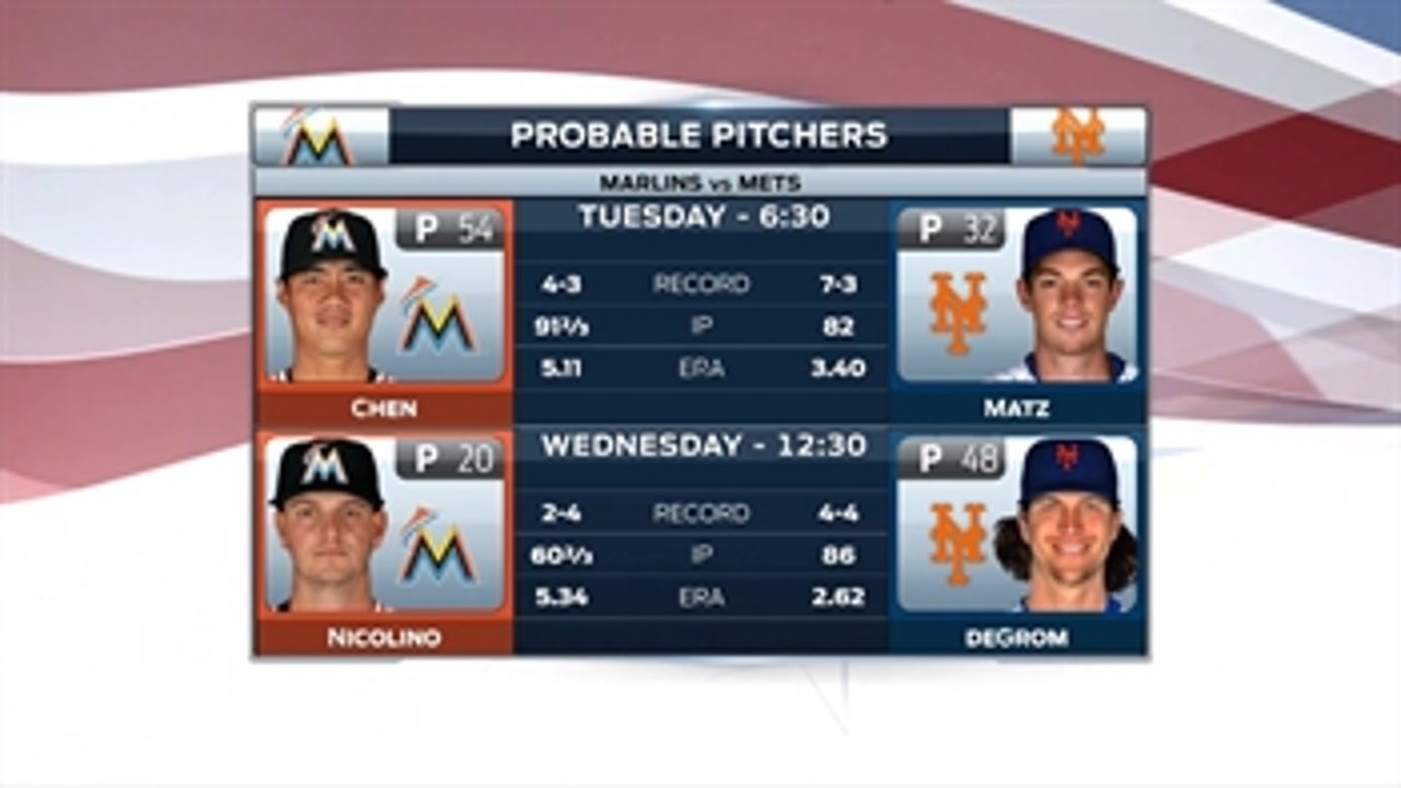 Lefties Wei-Yin Chen, Steven Matz face off in Game 2