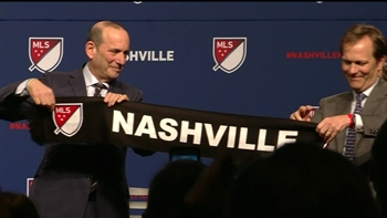 Nashville awarded Major League Soccer franchise