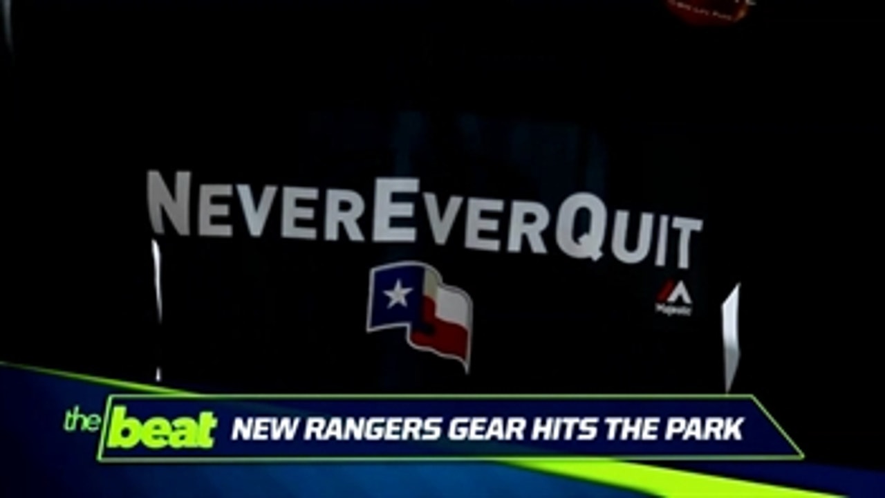 The Beat: New Texas Rangers gear