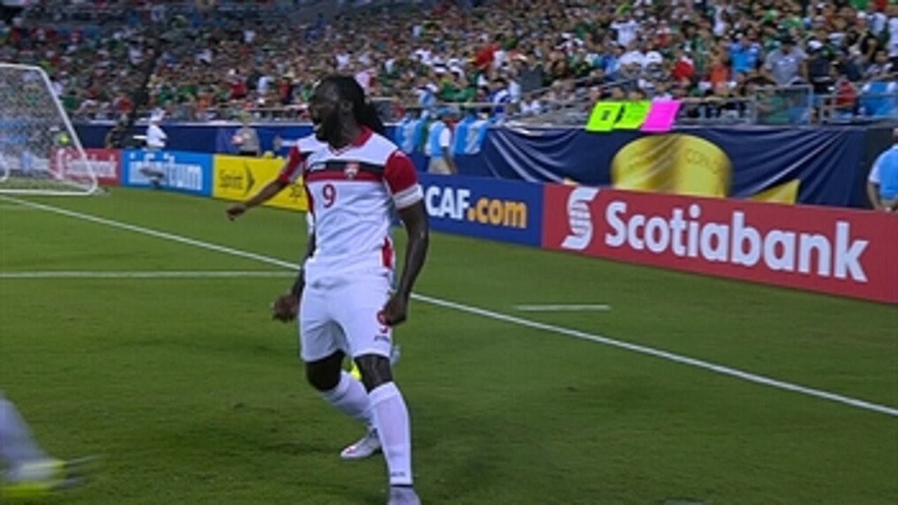 Kenwyne Jones equalizes against Mexico - 2015 CONCACAF Gold Cup Highlights