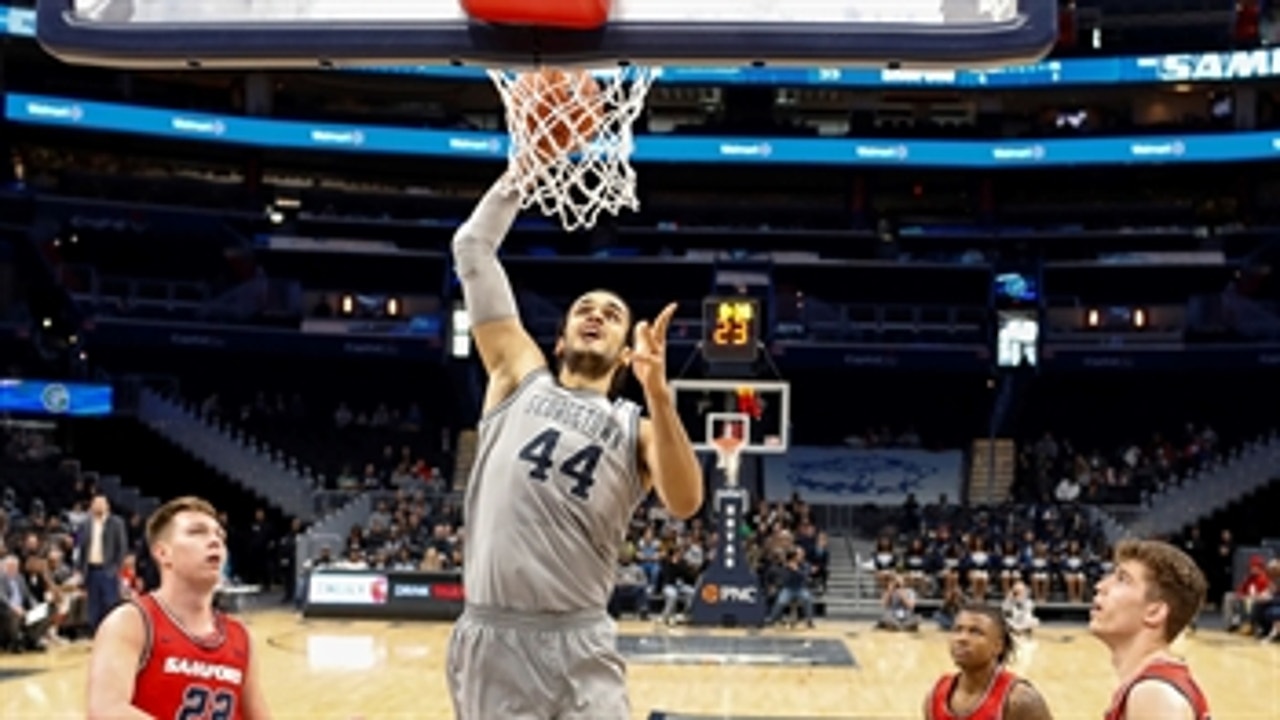 Georgetown dominates Samford for fifth straight win, 99-71