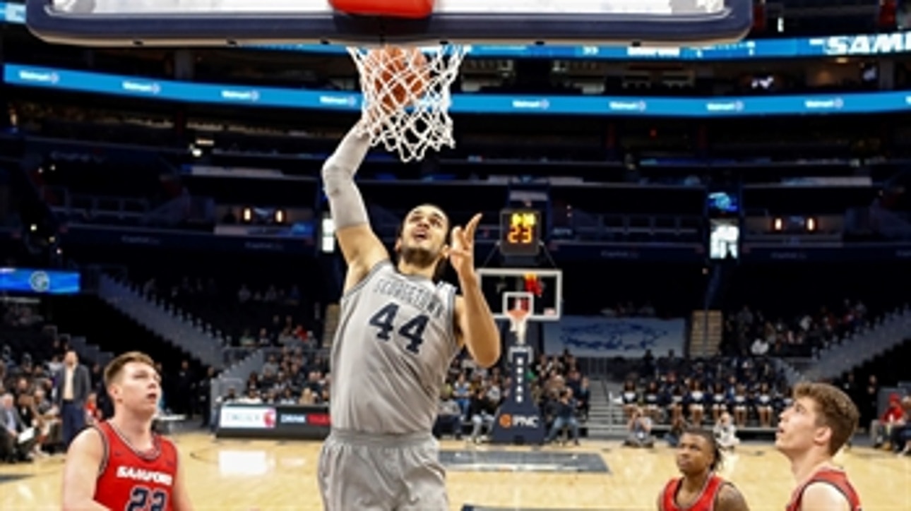 Georgetown dominates Samford for fifth straight win, 99-71