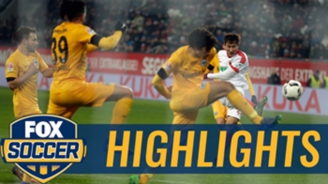 Dong-Won Ji levels vs. Frankfurt with fantastic strike ' 2016-17 Bundesliga Highlights