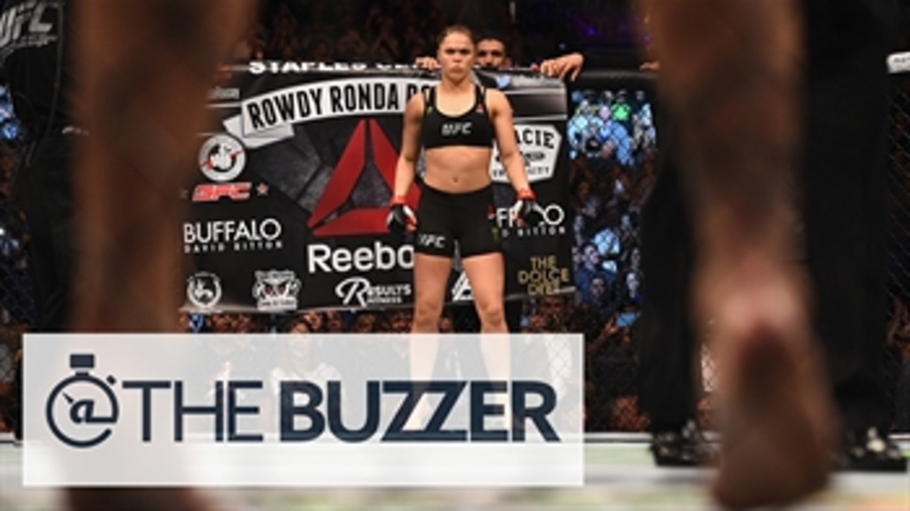 Ronda Rousey's fight was much shorter than Bruce Buffer's fight intro