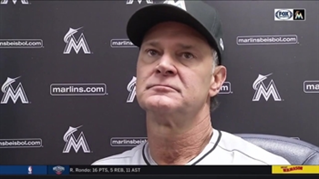 Don Mattingly breaks down Marlins' loss to Brewers