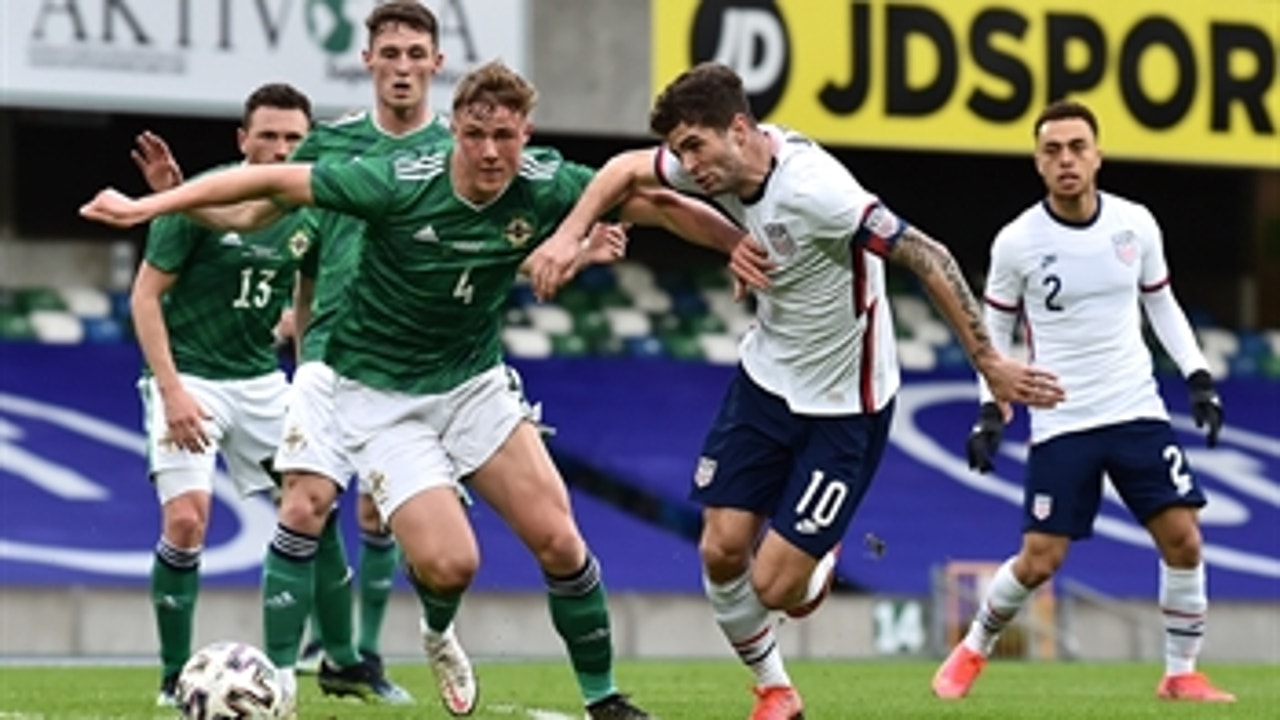 Christian Pulisic, Gio Reyna score in USMNT’s 2-1 win over Northern Ireland