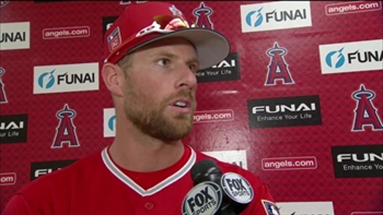 Zack Cozart (1-for-2 vs. Cubs) on adjusting to life with Angels