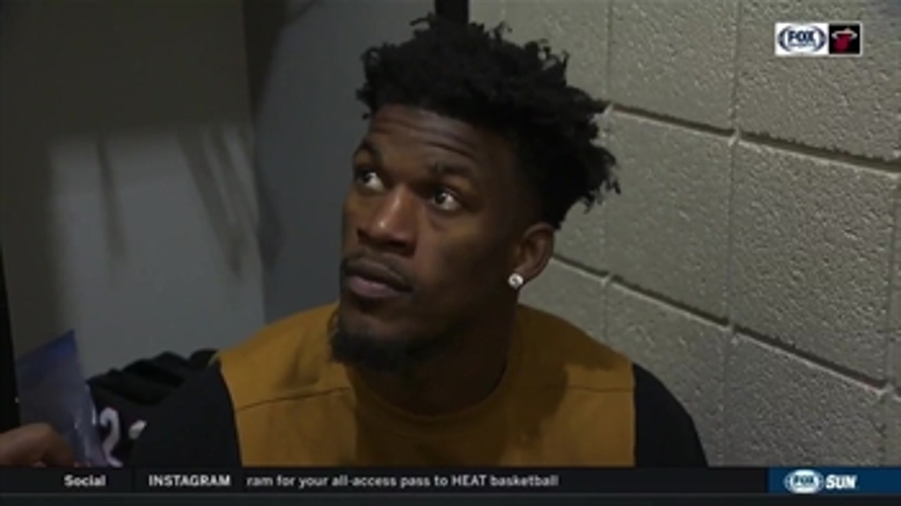 Jimmy Butler credits teammates for encouraging him to be more of an offensive threat