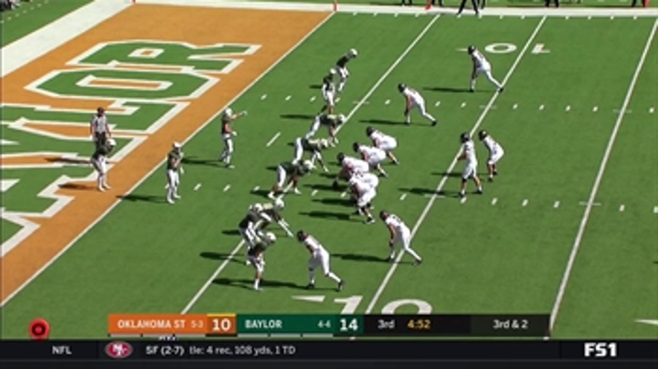 HIGHLIGHTS: Tylan Wallace rushes for 6 yards for a OSU TOUCHDOWN