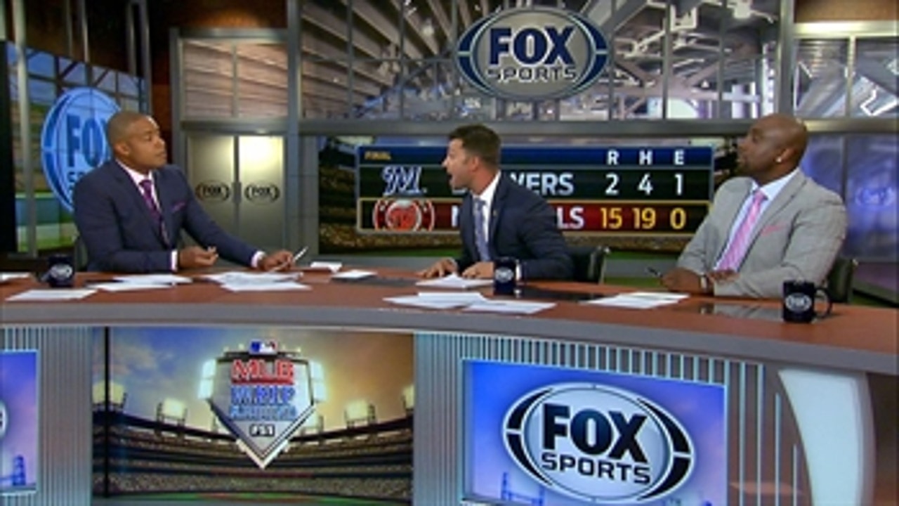 Dontrelle Willis & Nick Swisher discuss whether Bryce Harper is clear choice for NL MVP ' MLB WHIPAROUND