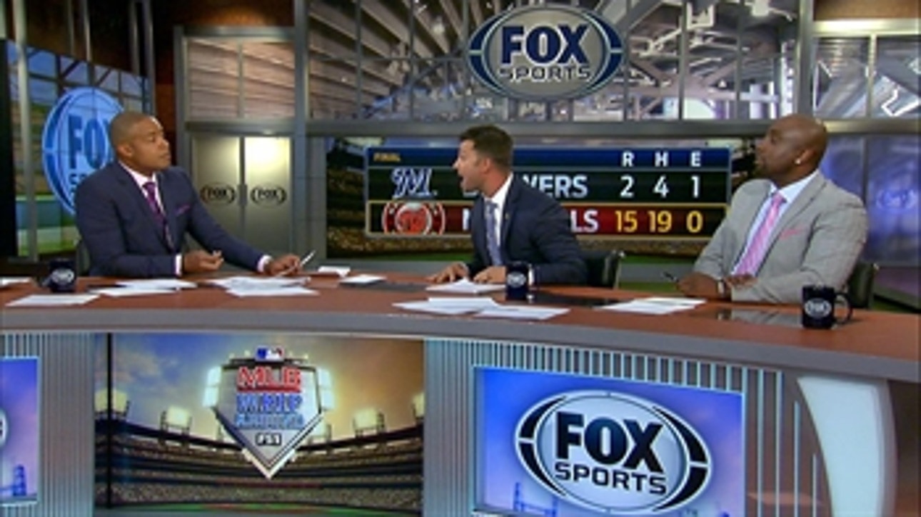 Dontrelle Willis & Nick Swisher discuss whether Bryce Harper is clear choice for NL MVP ' MLB WHIPAROUND