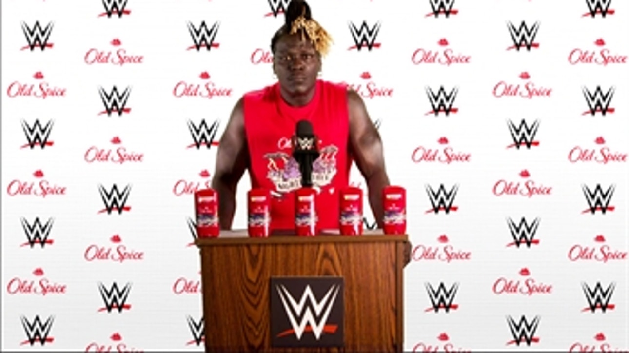 R-Truth literally inks Old Spice sponsorship with tattoo