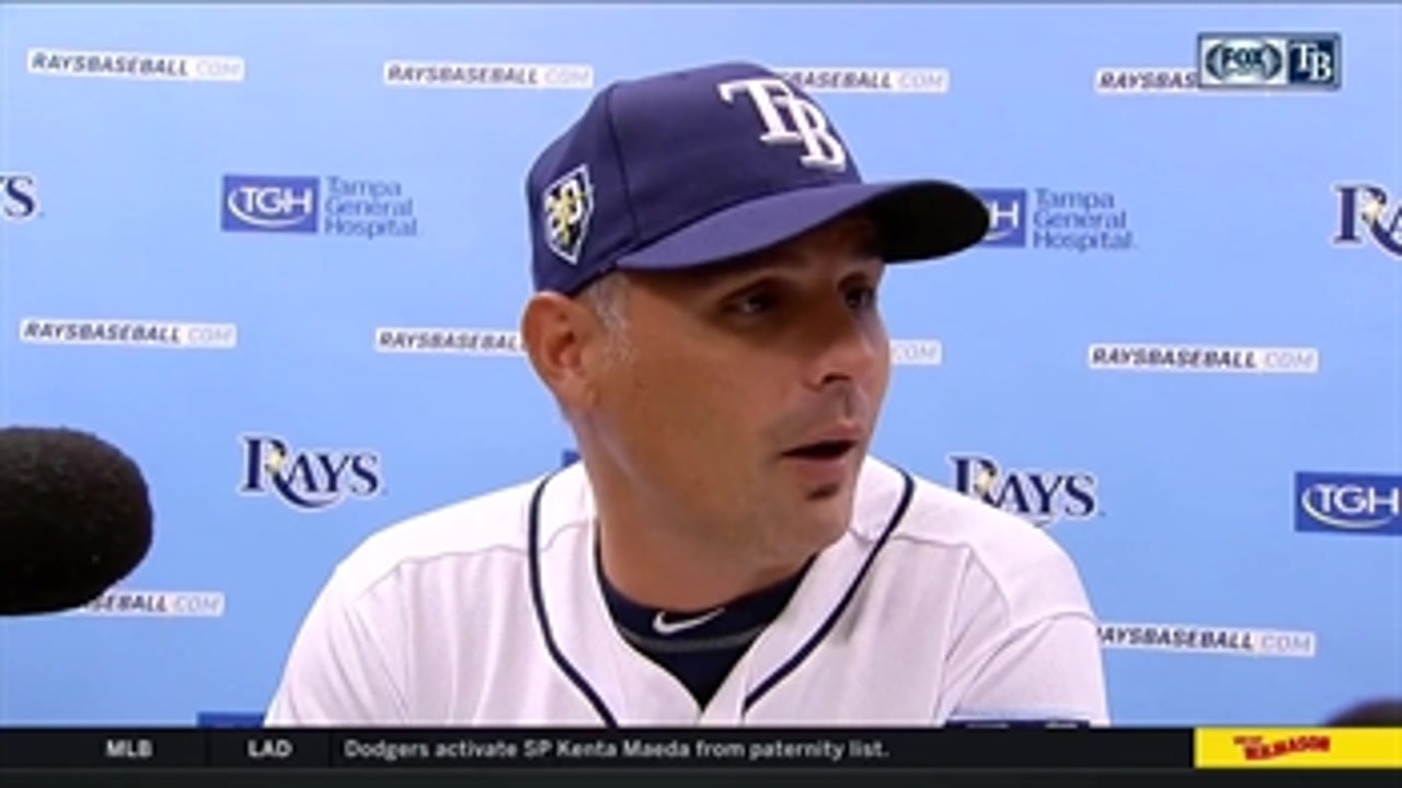 Kevin Cash: 'Our pitching picked us up big time'