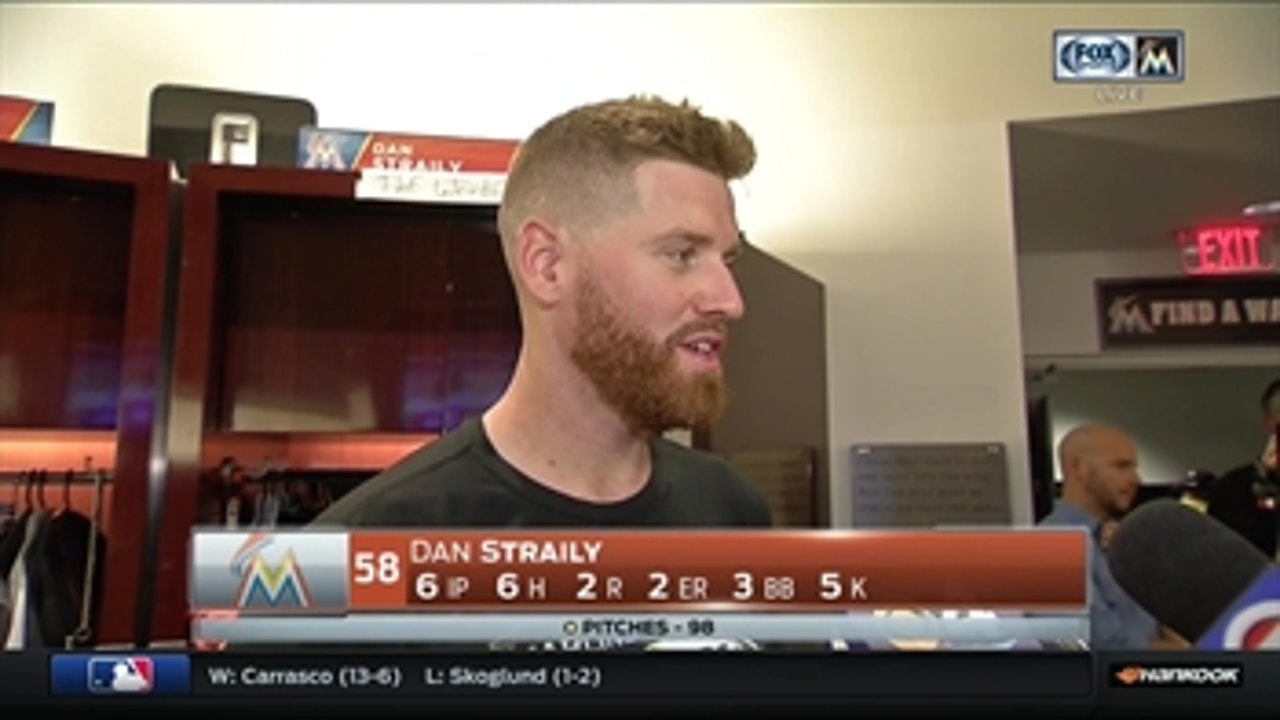 Dan Straily credits Ellis for good sequences in ball game