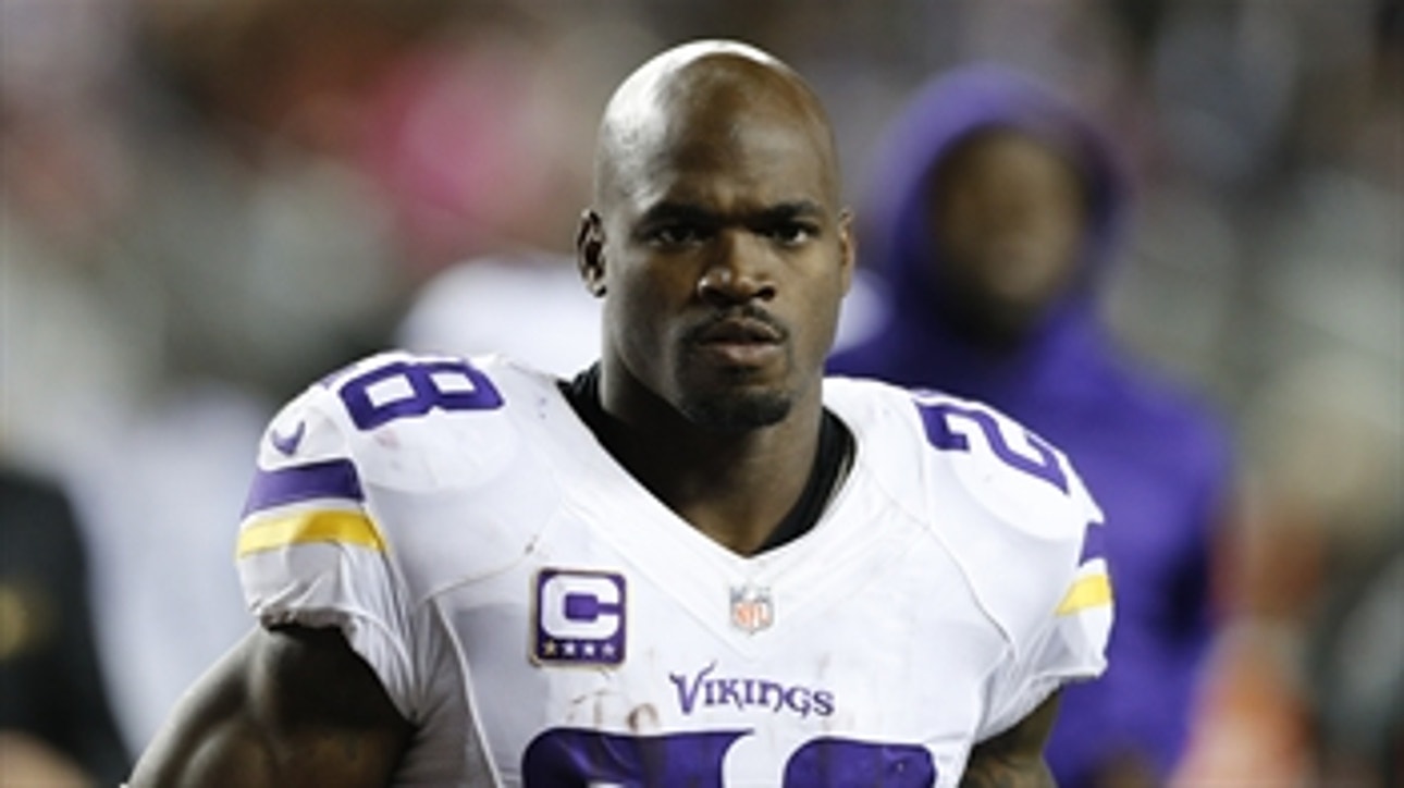 Adrian Peterson thinks he's the Michael Jordan of the NFL