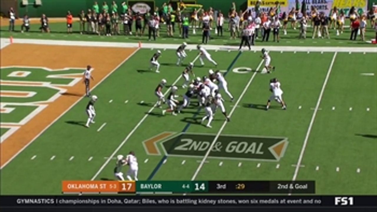 HIGHLIGHTS: Taylor Cornelius passes to Tylan Wallace for 8-yard OSU TOUCHDOWN.